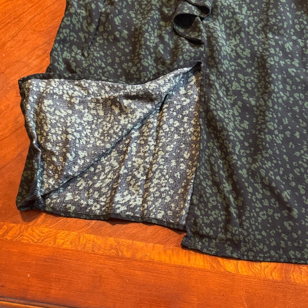 Zara Black Textured Pencil Skirt - Picture 4 of 4